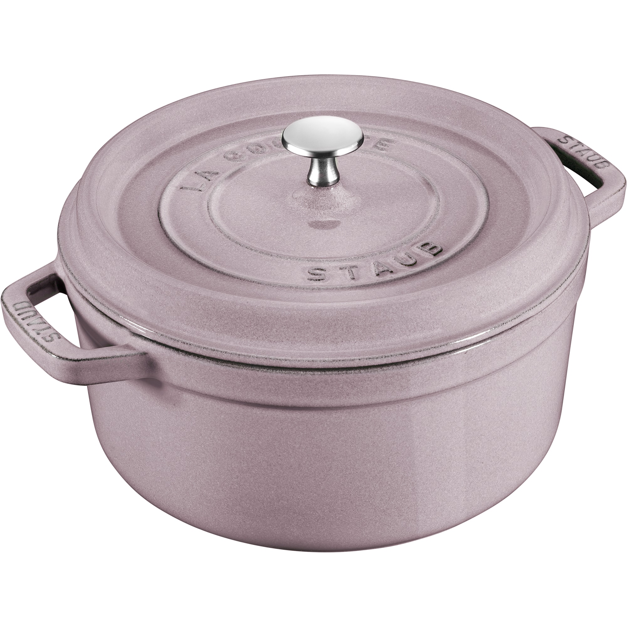 Staub - Cast Iron 7-qt Round Cocotte - Lilac