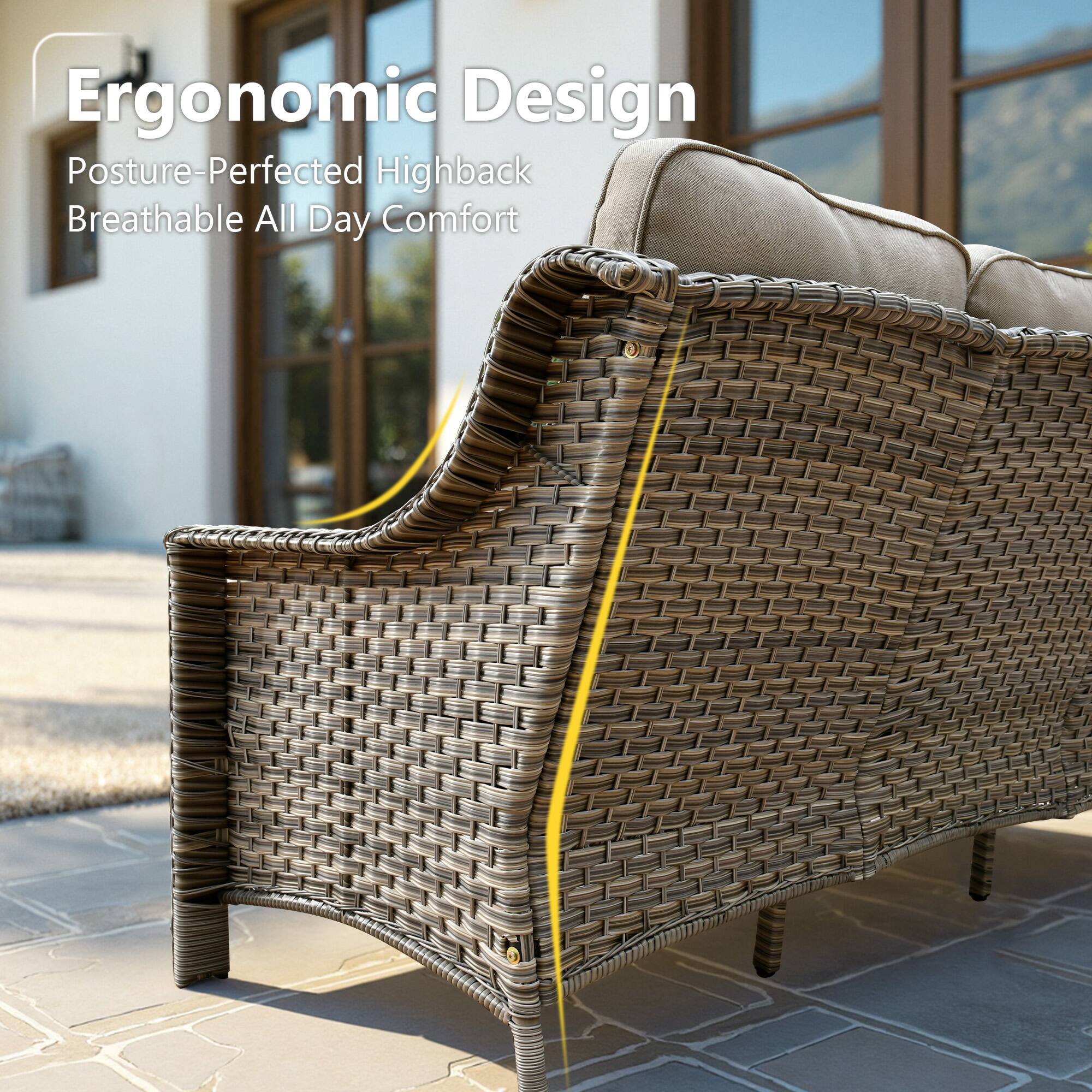 Ergonomic Design  
Posture-Perfected Highback  
Breathable All Day Comfort