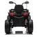 Alt View 3. BreeBe - 24V Kids Ride-On Electric XXXL ATV with Parent Control, Shock Absorbers, Music, Lights, USB, Bluetooth, Ages 3-12 - Black.