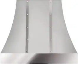Zephyr - 36 inches - Externally Vented & Externally Vented - Shell Range Hood - Stainless Steel