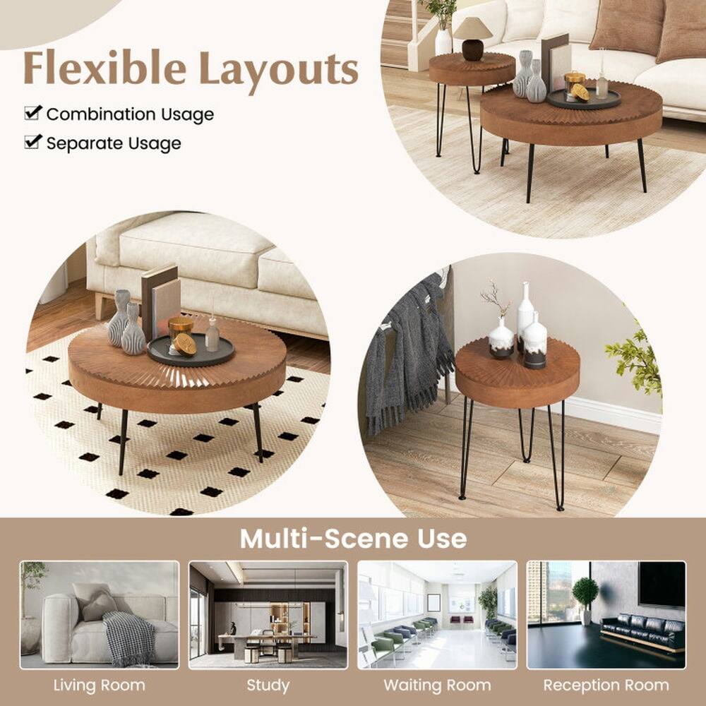 Flexible Layouts  
- Combination Usage  
- Separate Usage  

Multi-Scene Use  
- Living Room  
- Study  
- Waiting Room  
- Reception Room