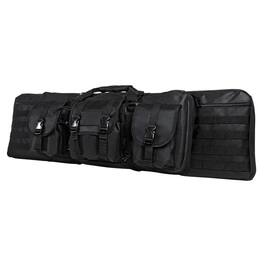NcSTAR - Vism 42" Double Carbine Soft Case for Two 35" Rifles, with Padded Center Divider and 4 Hook and Loop Straps - Black
