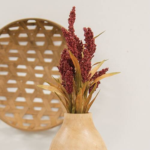 Angle. BreeBe - Ruby Heather & Fall Grass Bush - 21" - Multi.