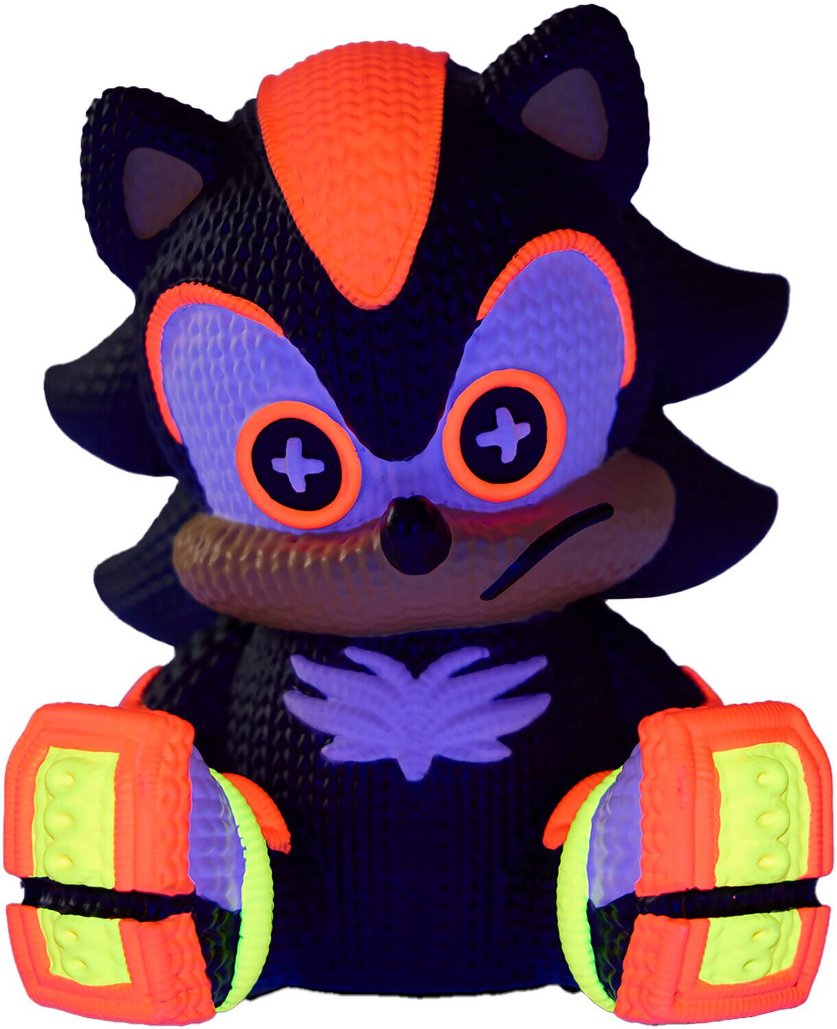 Alt View 4. Handmade by Robots - Handmade by Robots - Sonic the Hedgehog - Shadow #292 (Blacklight)   - COLLECTIBLES - Multicolor.