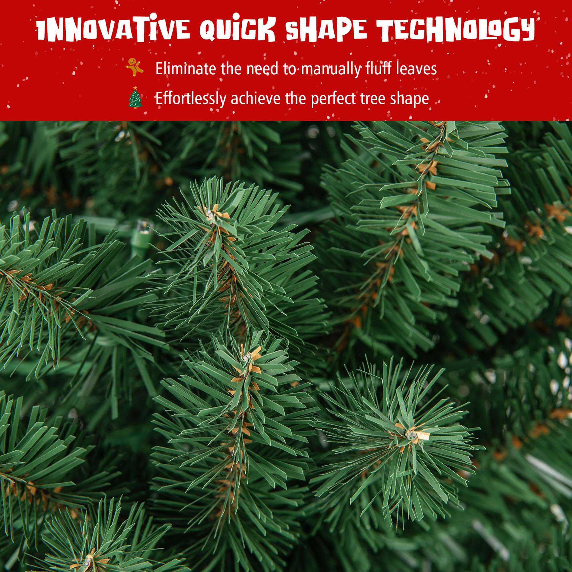 INNOVATIVE QUICK SHAPE TECHNOLOGY

- Eliminate the need to manually fluff leaves
- Effortlessly achieve the perfect tree shape