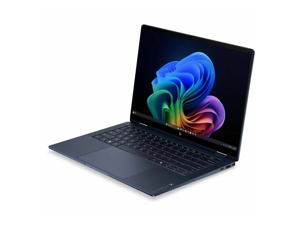 Alt View 6. HP - HP EliteBook X Flip G2i 14" Touchscreen Convertible Copilot+ PC 2 in 1 Notebook - WUXGA - Intel Core Ultra 7 Series 3 - Atmospheric Blue.
