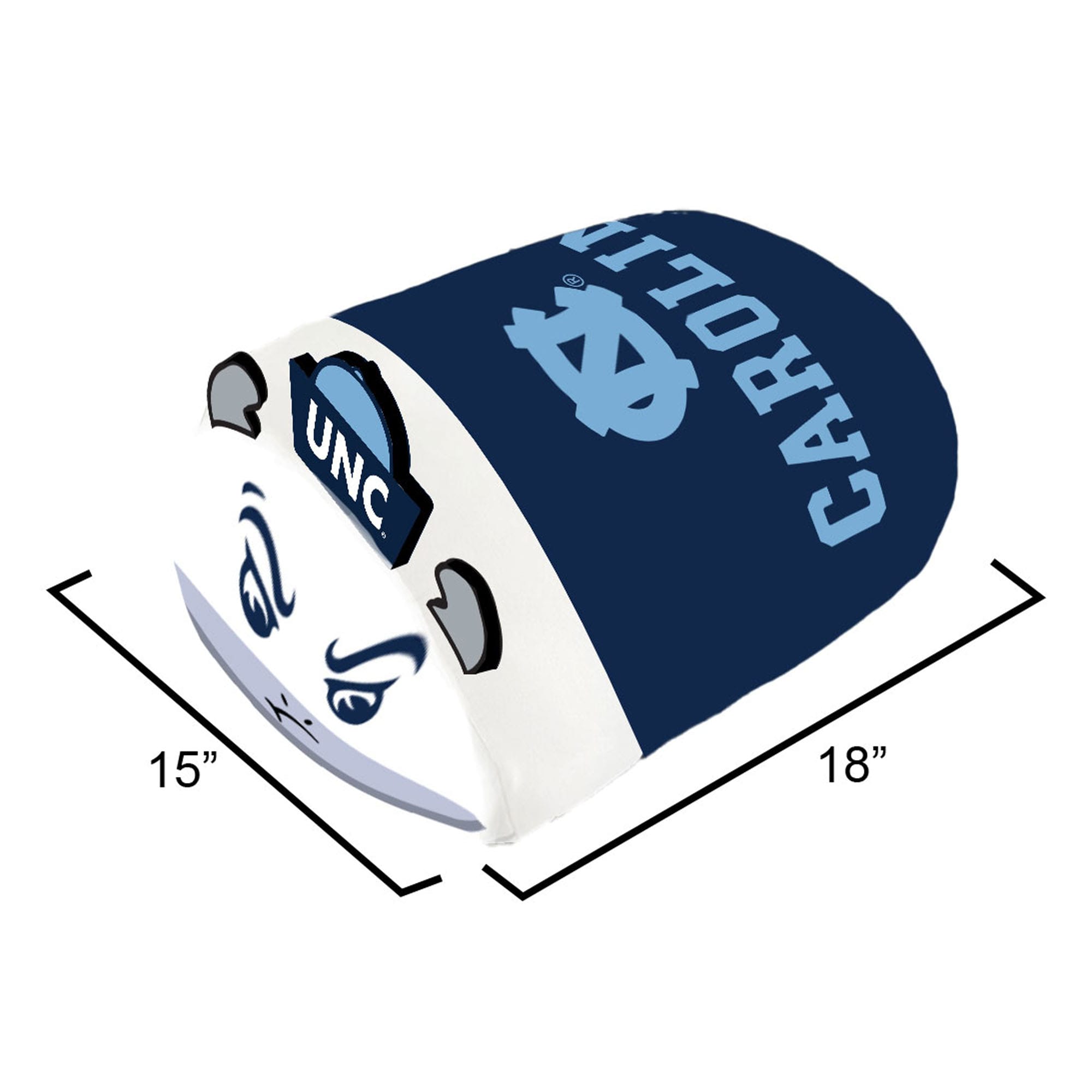 UNC  
CAROLINA  
15"  
18"