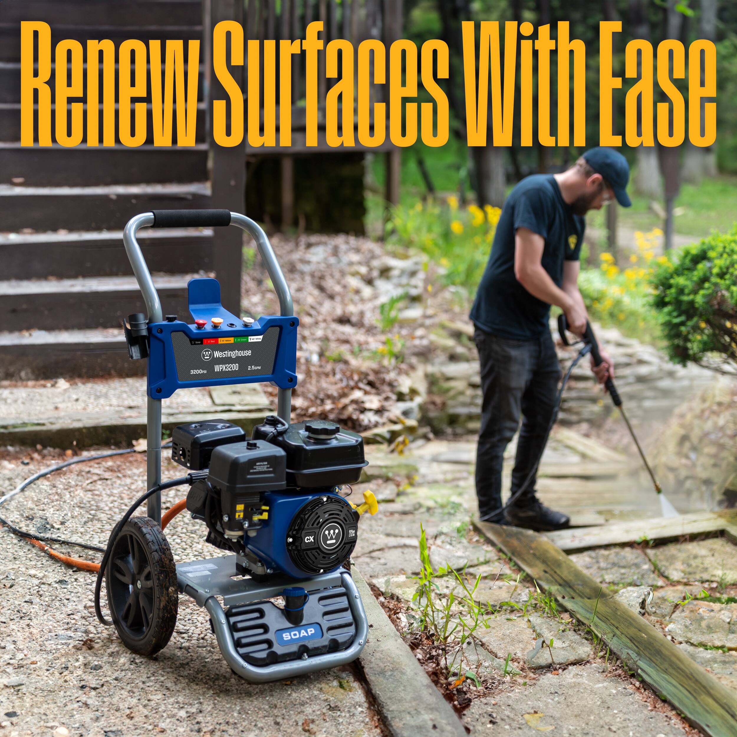Renew Surfaces With Ease

Westinghouse WPK3200 1200W CX w 1 SOAP