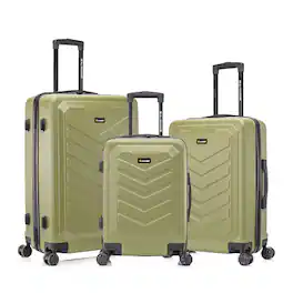 US Army - FOX 3-Piece Luggage Set 20”/24”/28” - OLIVE DRAB