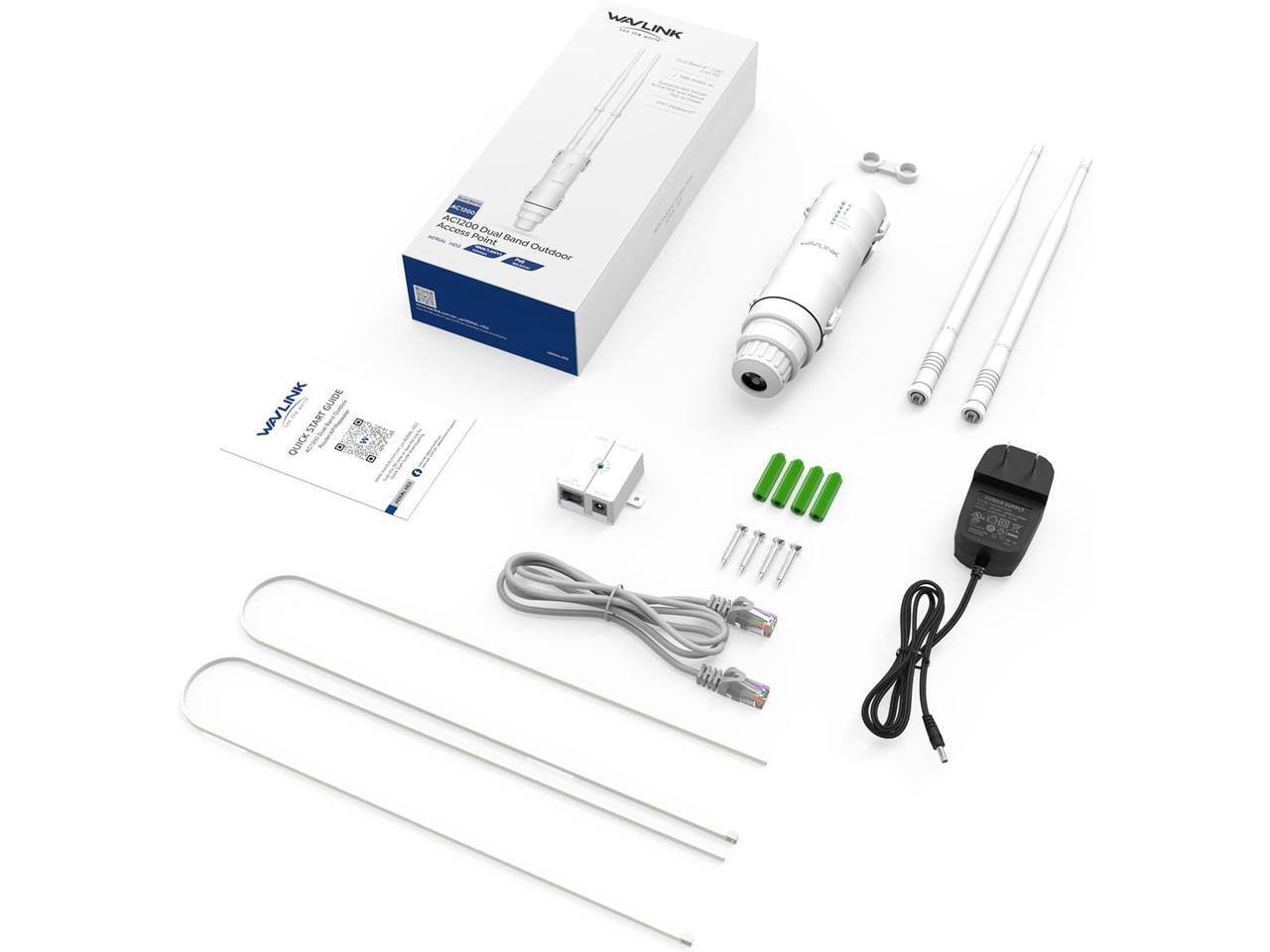 WAVLINK AC1200 Point Dual Band Outdoor Access Point

WAVLINK GUIDE WA START IS QUICK START QUICK