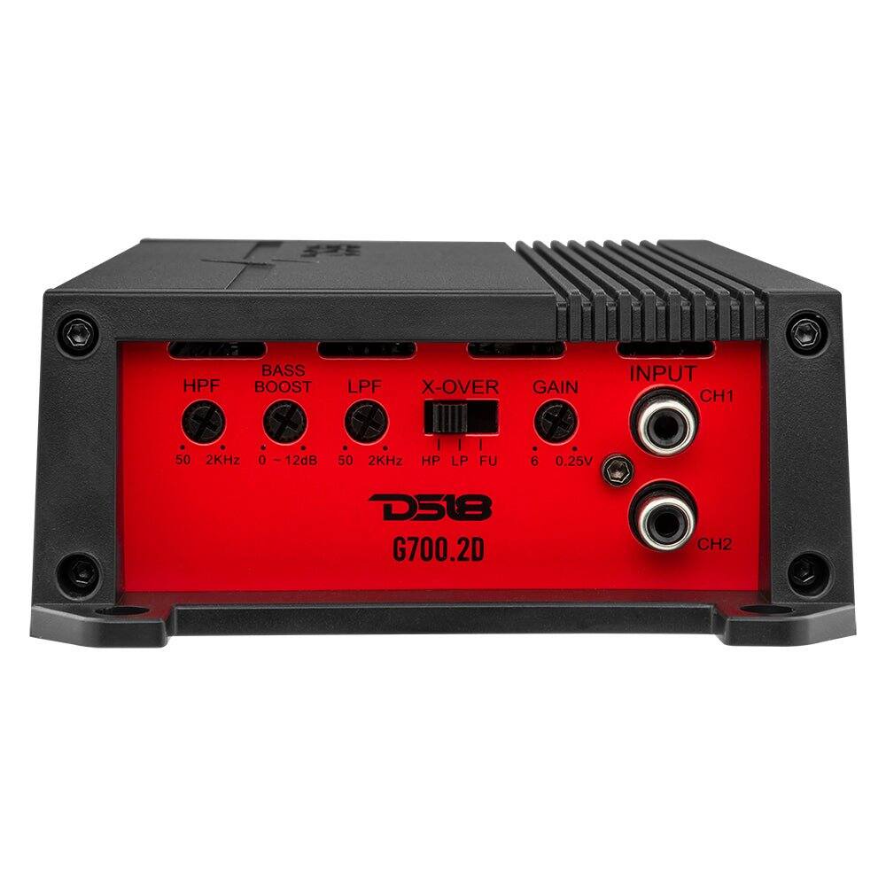 HPF  
BASS BOOST  
LPF  
X-OVER GAIN  
INPUT CH1  
50 2KHz 0 ~12dB 50 2KHz  
III HP LP FU  
6  
0.25V  
D518 G700.2D  
CH2