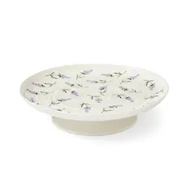 Portmeirion - Sophie Conran Lavandula Footed Cake Plate - White