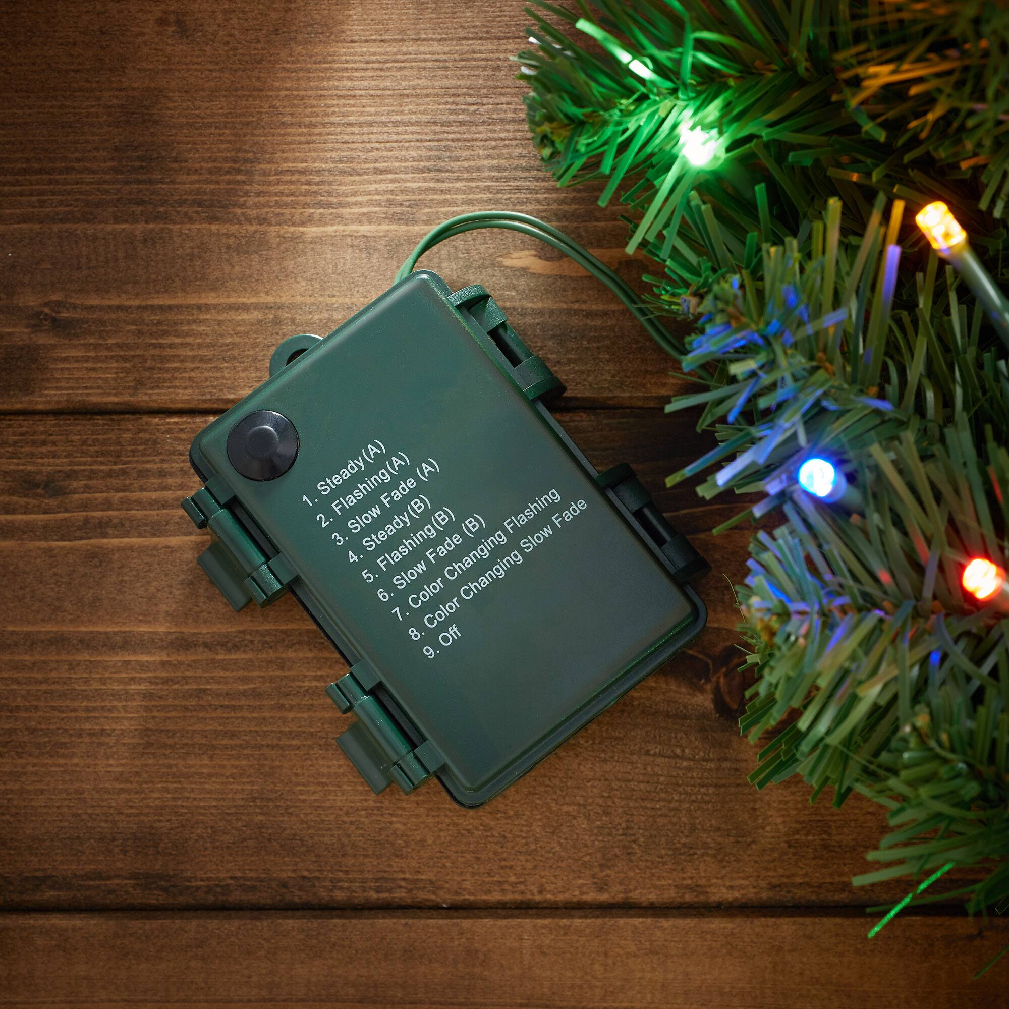 1. Steady(A)  
2. Flashing Fade (A)  
3. Steady Flashing(B)  
4. Slow Flashing Fade (B)  
5. Slow Changing  
6. Color Changing  
7. Off