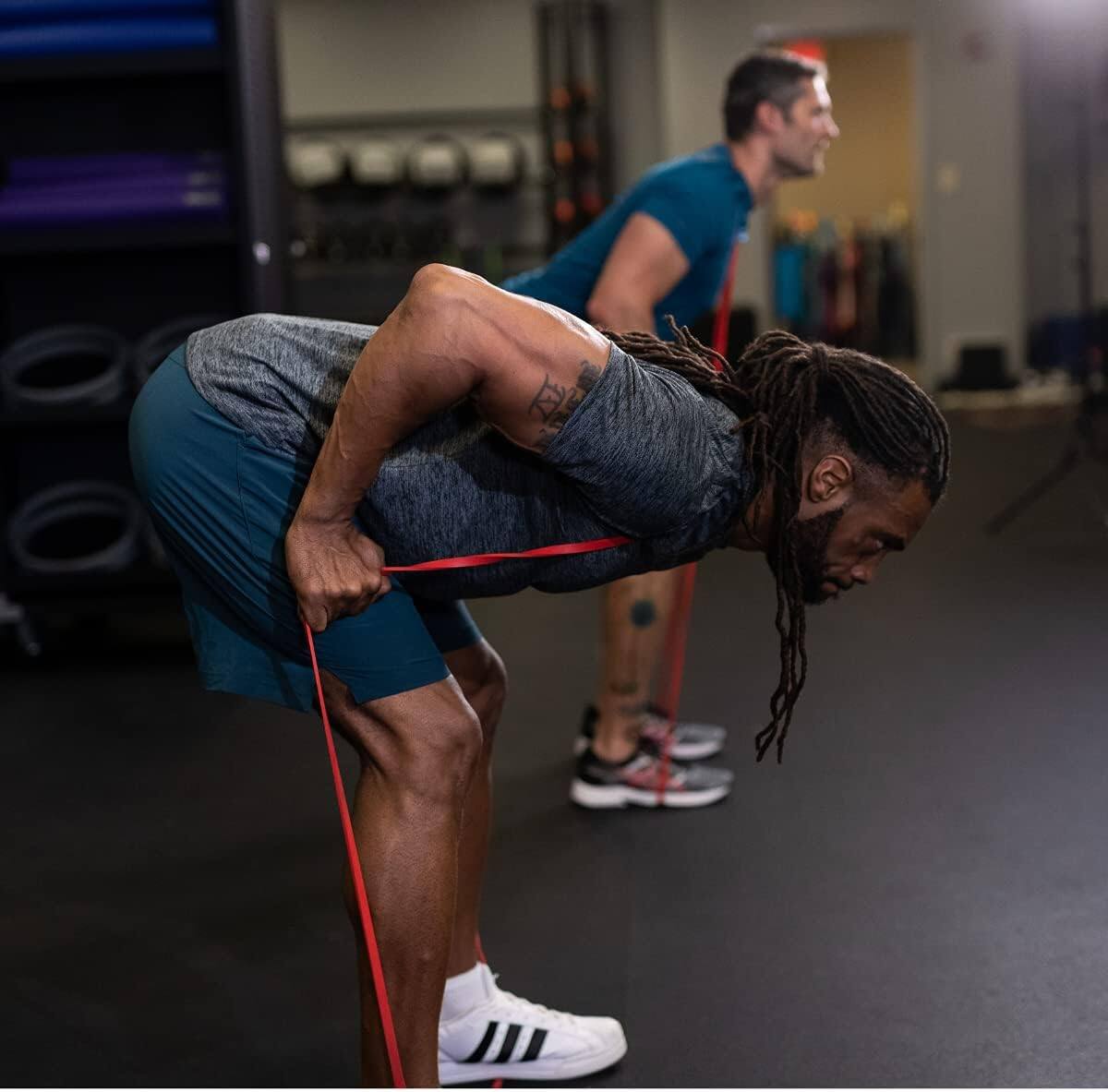 Alt View 7. Power Systems - 41" Strength Band – Ultra Heavy (80-100 lbs) Resistance Band for Strength Training - Blue.