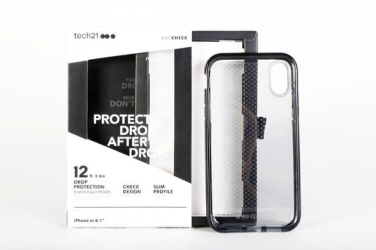 tech21

EVOCHECK

PROTECT AFTER DROP

12 ft 3.6m DROP PROTECTION

CHECK DESIGN

SLIM PROFILE

iPhone xr 6.1"