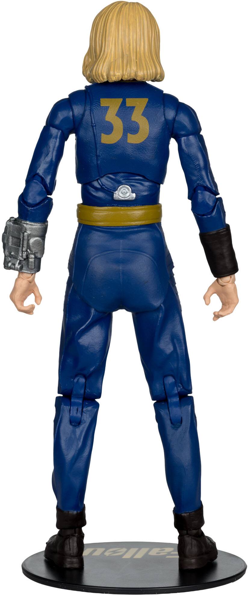 Back. McFarlane Toys - Fallout Steph Harper 6.4" Deluxe Action Figure.