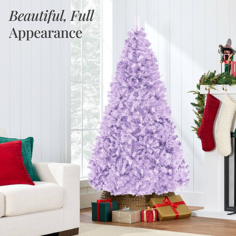 Step Trees Design Best Choice Products Artificial Christmas Tree, Unlit Pine Design w ...