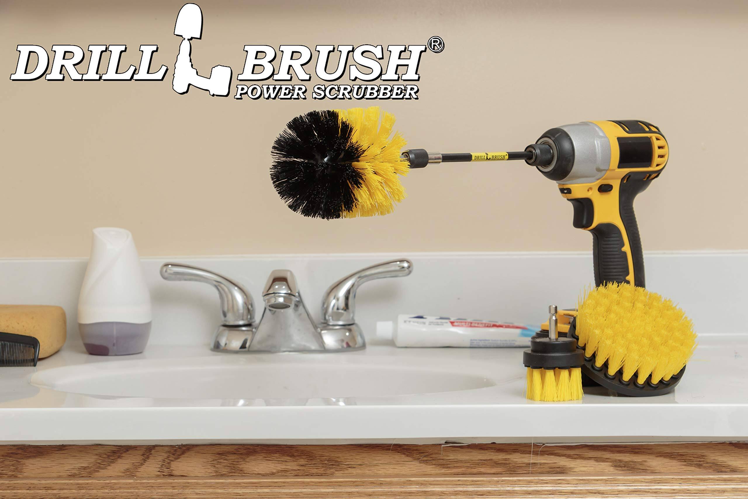 DRILL BRUSH POWER SCRUBBER