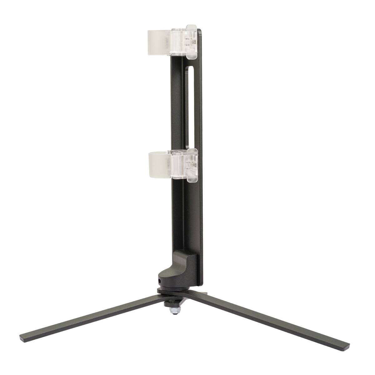 Alt View 5. NANLITE - Nanlite PavoTube II 15C 2' 30W RGBWW LED Tube 2-Light Kit, Bundle with 2x Foldable Floor Stand.
