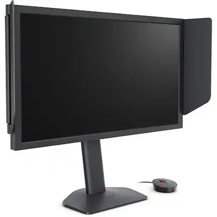 Front. BenQ - Zowie XL2546X+ 24.1" Fast TN 280Hz Gaming Monitor 1080p 1000:1 Motion Clarity DyAc2 Height Adjustment HDMI & DisplayPort - Black.
