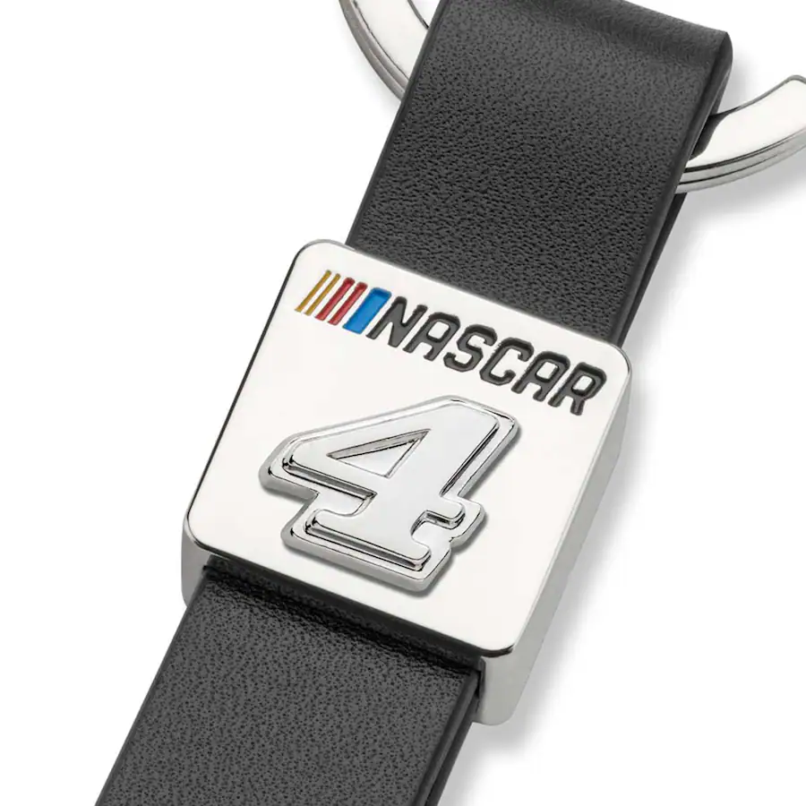 Rivets Forkey Rings M. LaHart & Company Kevin Harvick NASCAR Leather Rivet Key Ring ...