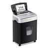 Bonsaii - Heavy Duty Paper Shredder - 110-Sheet 30 Minutes Micro Cut Office Shredder for Commercial Use - 6 Gallon Large Bin - Black
