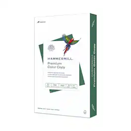 Hammermill - Premium Color Copy Print Paper, 100 Bright, 28 lb Bond Weight, 8.5 x 14, Photo White, 500 Sheets