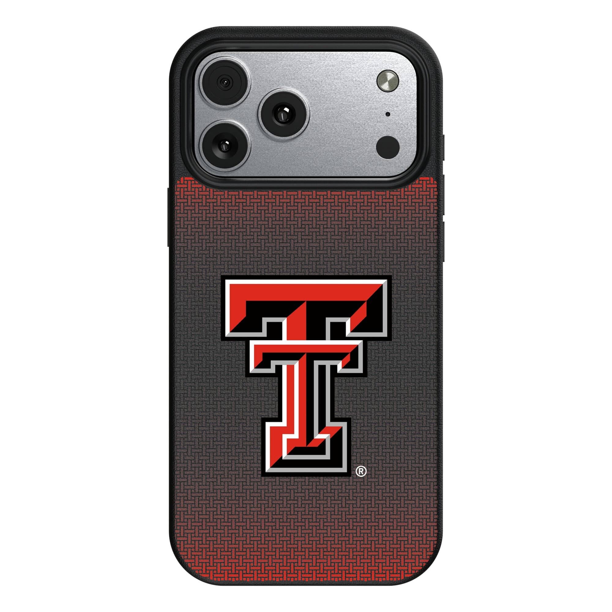 Keyscaper - NCAA - Texas Tech Red Raiders Linen Logo iPhone Magnetic Bump Case - 17 - Black price history on PriceWatchPro