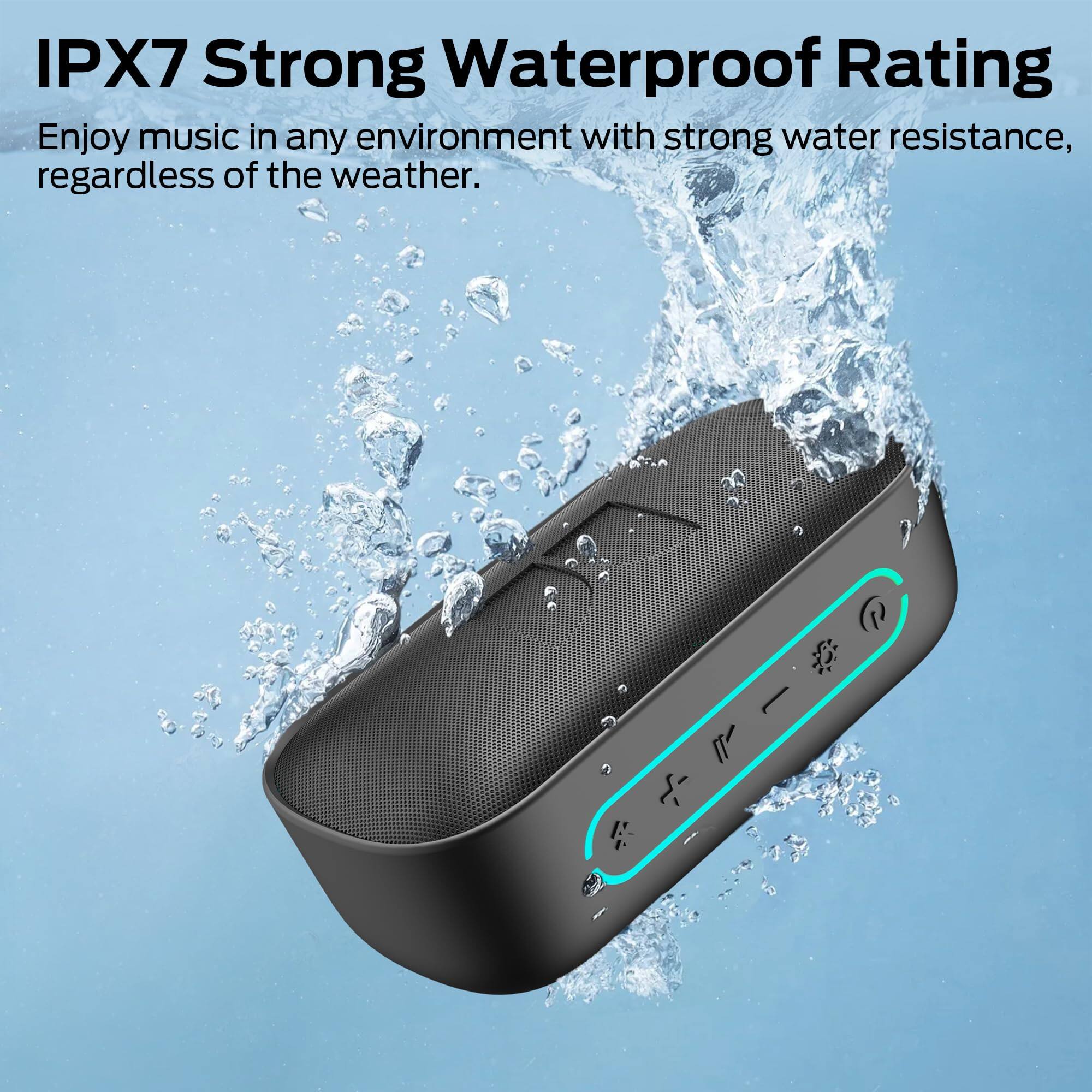 IPX7 Strong Waterproof Rating

Enjoy music in any environment with strong water resistance, regardless of the weather.