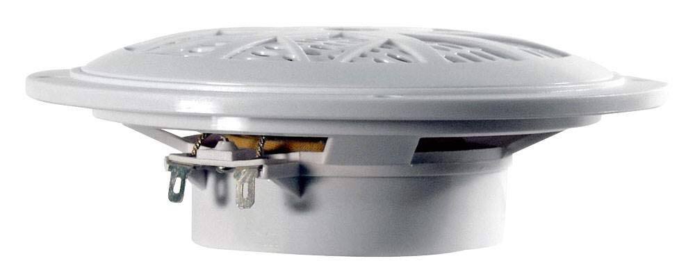 Alt View 3. Pyle - Pyle PLMR51W 5.25” Dual Marine Speakers, 100W, Waterproof, Outdoor Audio System (White).