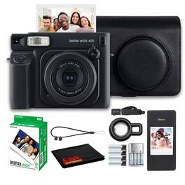 Fujifilm - INSTAX Wide 400 Instant Camera -Black, instax Wide Instant Film