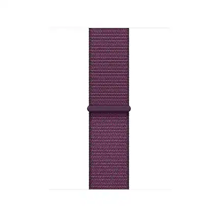 Front. Apple - Apple Watch Band - Sport Loop 42mm - Plum - Plum.