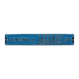 Authentic Street Signs - Teal Ave 6" x 36" Steel Street Sign - Blue