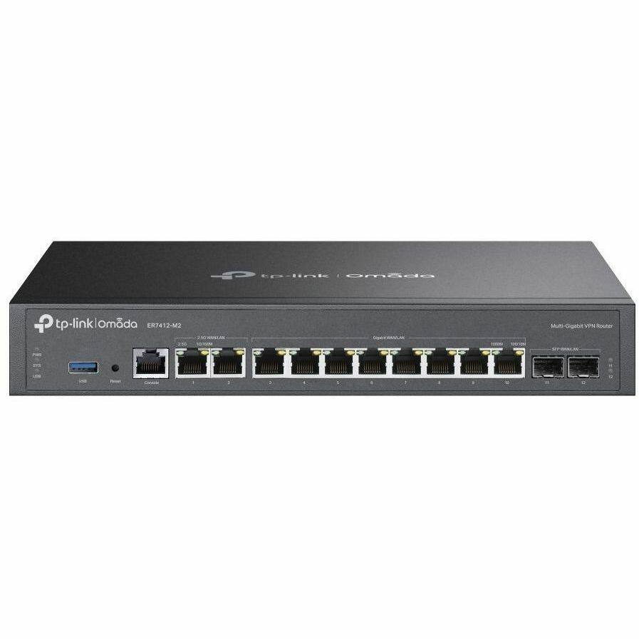 tp-link Omada  
ER7412-M2  
Multi-Gigabit VPN Router  

2.5G LAN  
2.5G WAN  
10/100/1000 LAN  
10/100 WAN