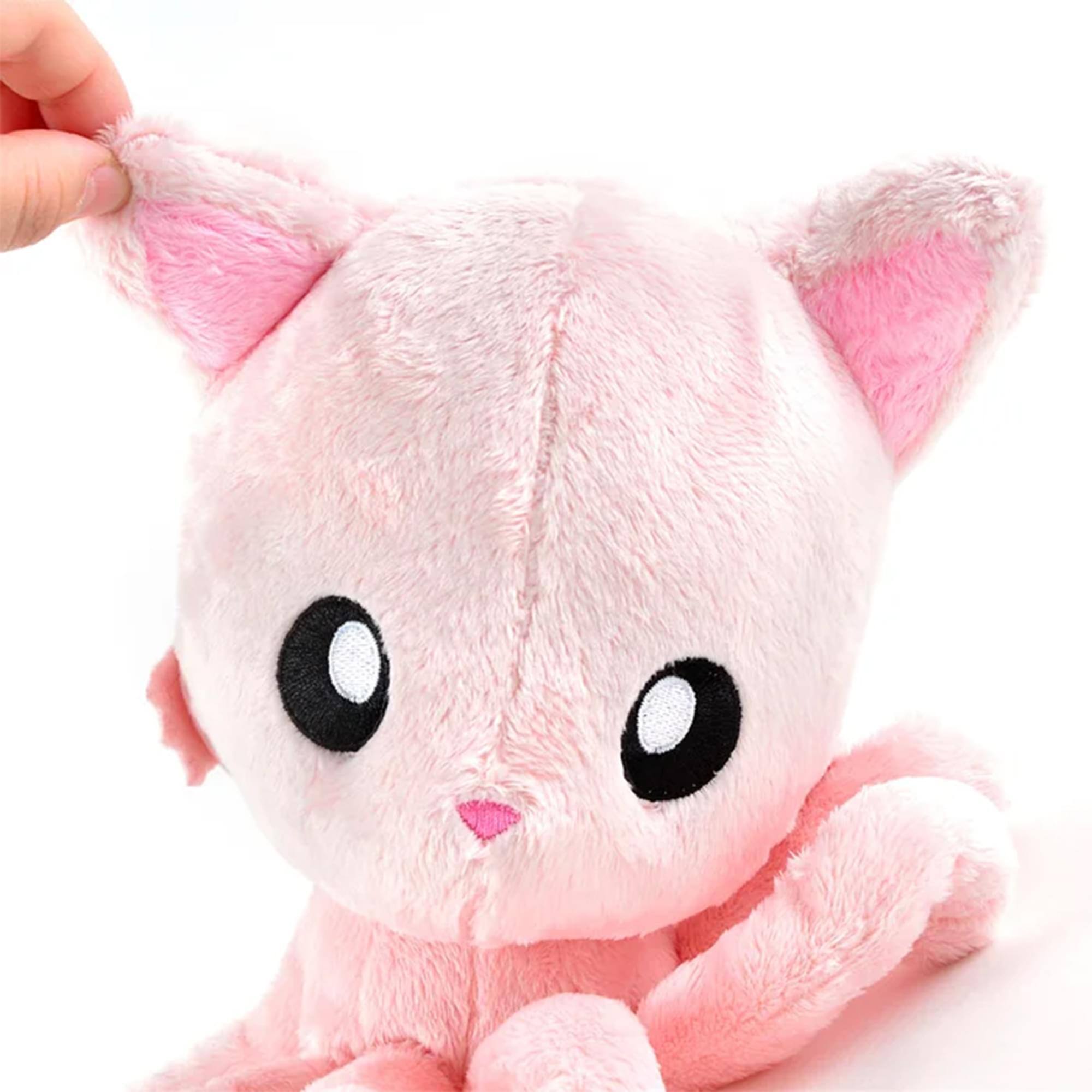 Alt View 3. Tentacle Kitty - Tentacle Kitty Cotton Candy Scented Pink Plush Collectible | Measures 8 Inches Tall.