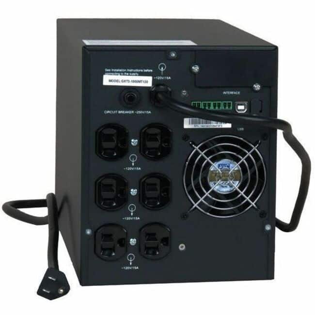 Vertiv Liebert GXT3 1000VA UPS, Mini-Tower Model, UL/c-UL Listed, 120VAC (GXT3-1000MT120) - 1000VA/900W - 5 Minute Full - Unknown price history on PriceWatchPro