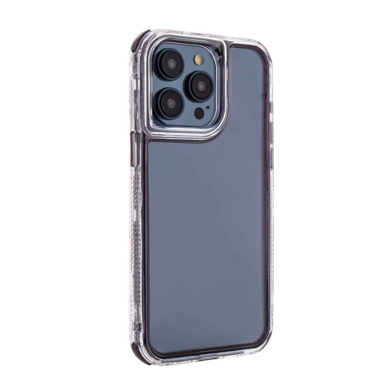 Reiko - Heavy Duty Shockproof Protection 3-In-1 Hybrid Protective Case For Iphone 15 Pro Max In - Black