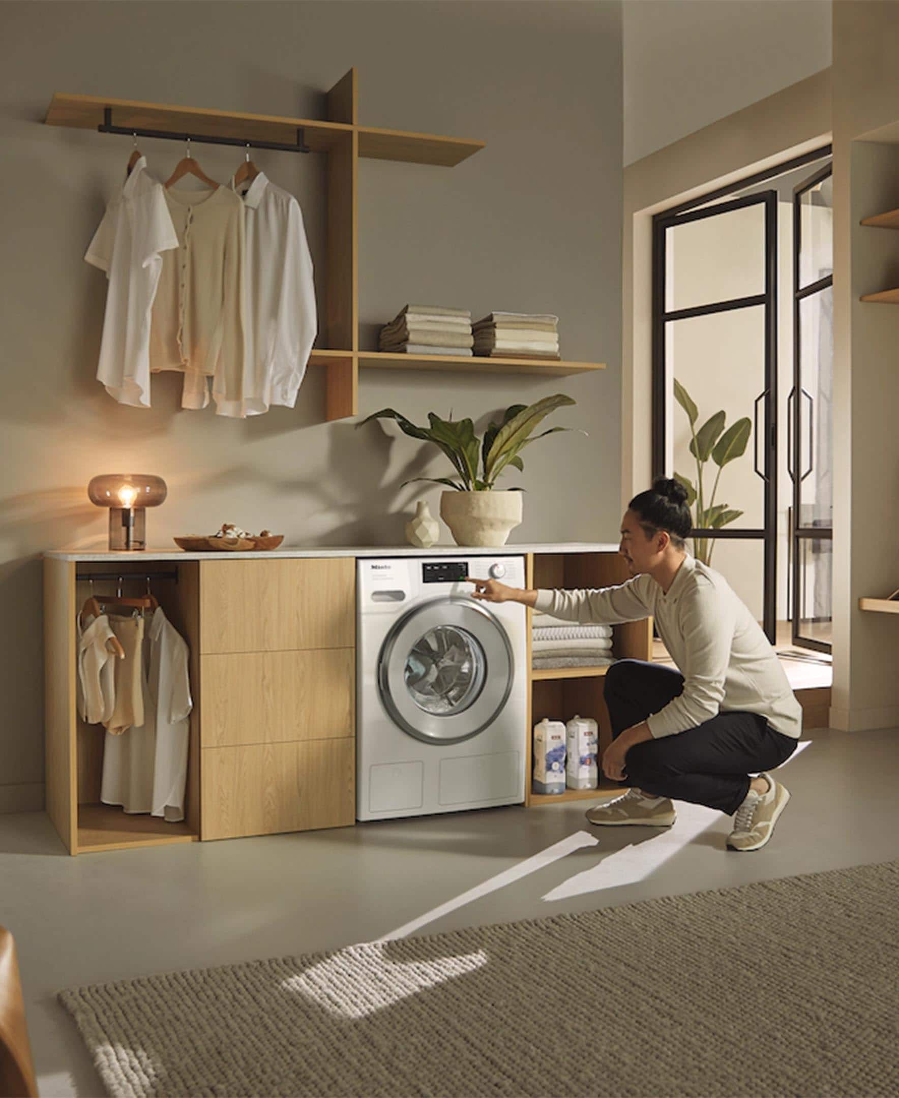 Alt View Zoom 2. Miele - WXI860 WCS TDos&IntenseWash - Lotus White.