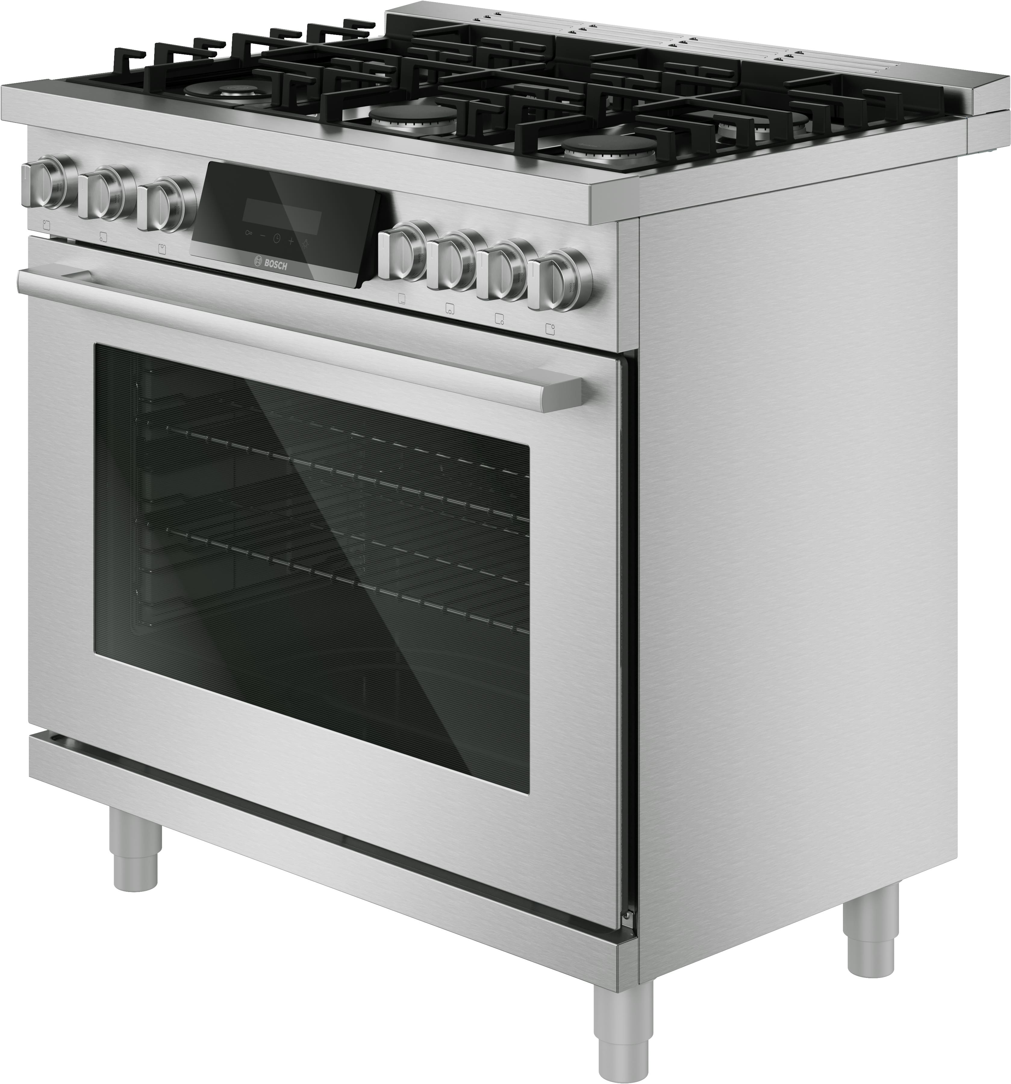 Bosch - 800 Series 36in Gas Indy Style Range in SS - Stainle