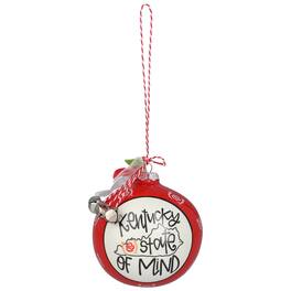 Magnolia Lane - Kentucky Derby Kentucky State of Mind Ornament - Red