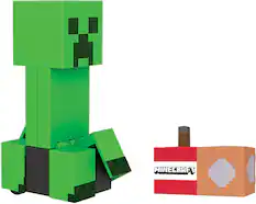 Front. Minecraft - 10" Exploding RC Creeper - Green.