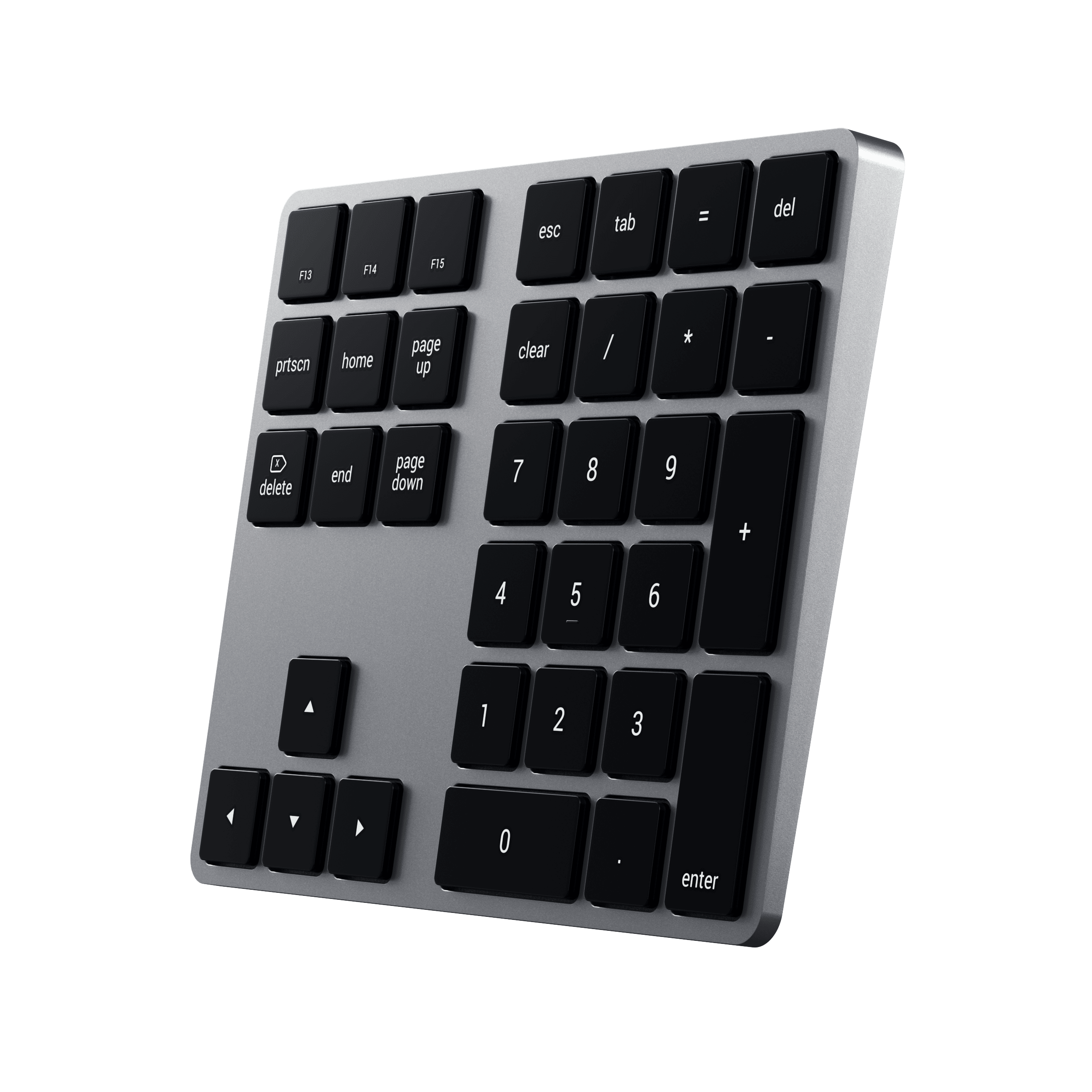 esc tab = del FU F14 FIS prtscn home page up clear / * - delete end page down 7 8 9 + 4 5 6 A 1 2 3 Y , O enter