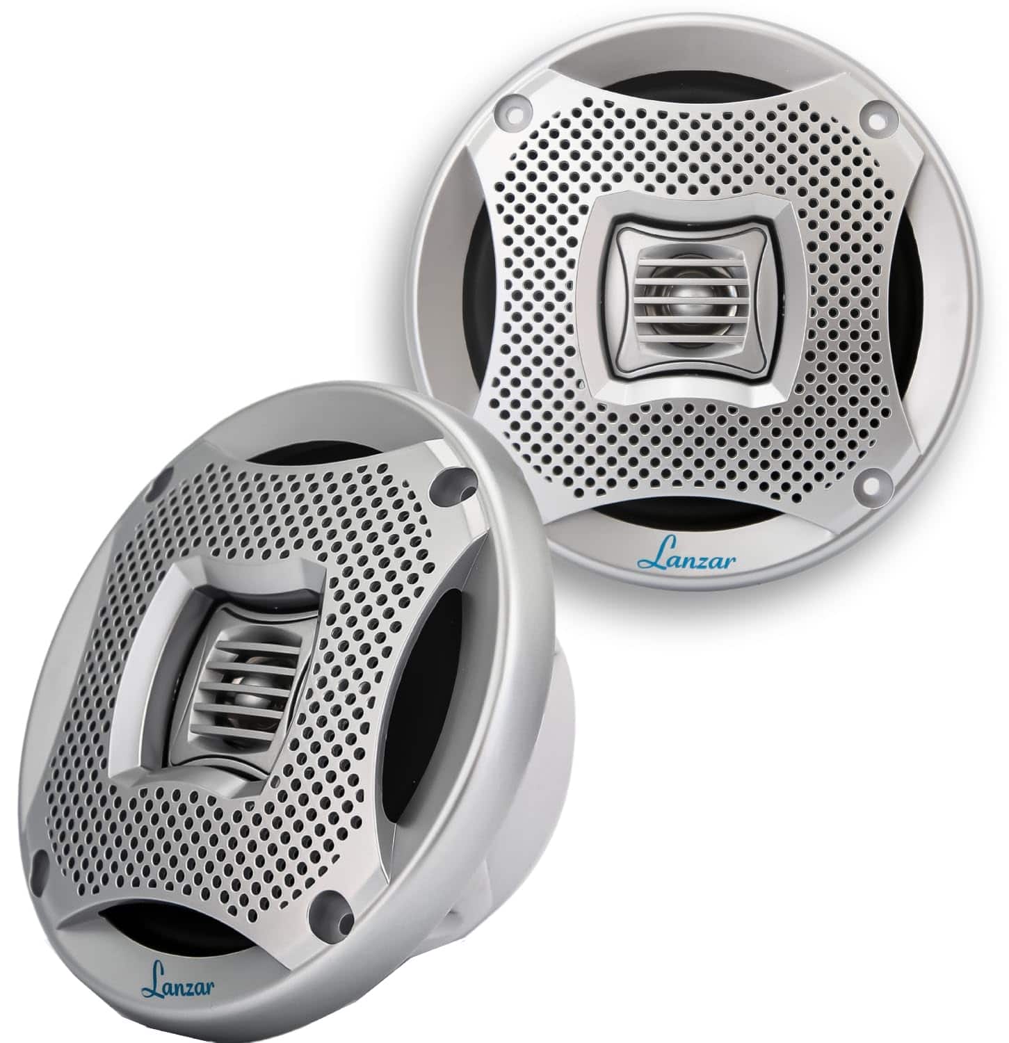 Pyle - Lanzar 6.5 Inch Marine Speakers - 2 Way Water