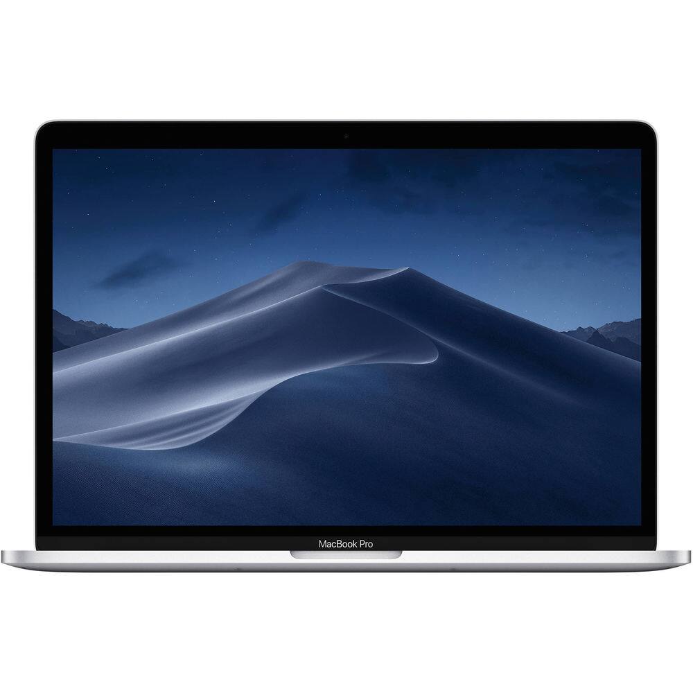 Apple - MacBook Pro 13.3" Certified Refurbished - Touch Bar/ID - Intel Core i5 1.4GHz with 8GB Memory - 128GB SSD (2019) - Silver - Front_Zoom
