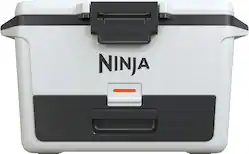 Ninja - FrostVault 50qt Hard Cooler with Dry Zone - Cloud White - Front_Zoom