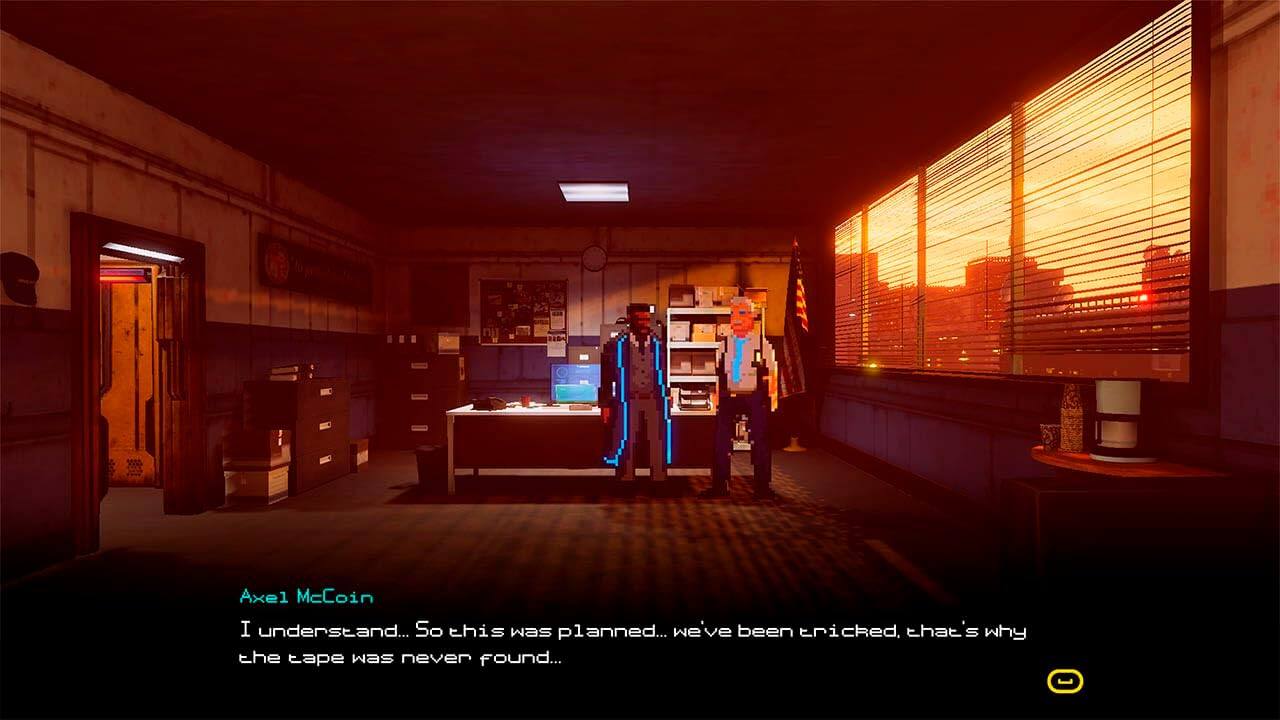 Axel McCoin  
I understand... So this was planned... we've been tricked, that's why the tape was never found.