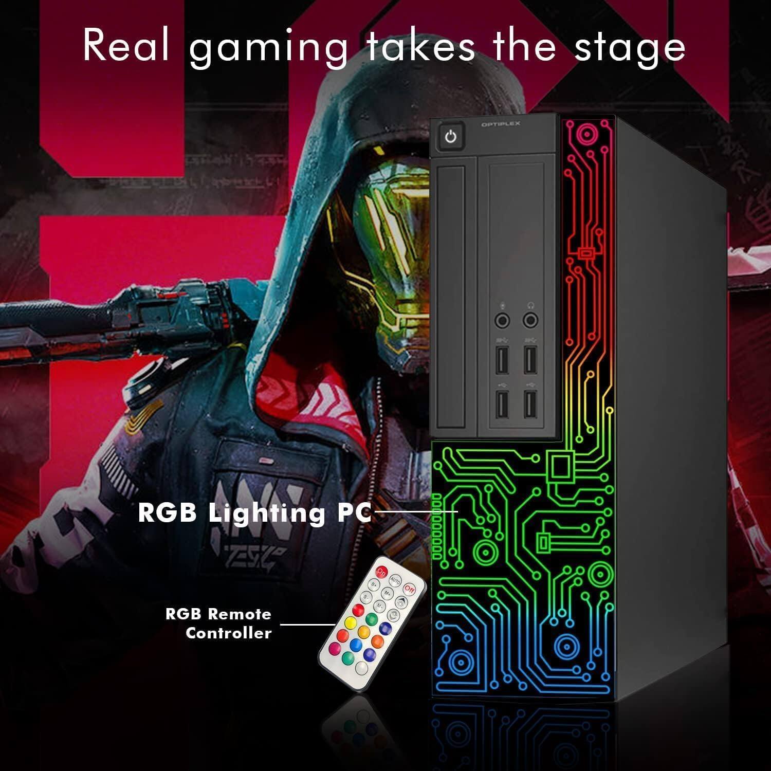 Real gaming takes the stage  
OPTIPLER RGB Nahtn Lighting PC  
RGB Remote Controller