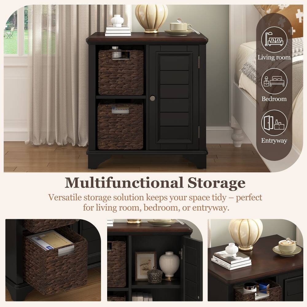 Living room  
Bedroom  
Entryway  

Multifunctional Storage  
Versatile storage solution keeps your space tidy – perfect for living room, bedroom, or entryway.