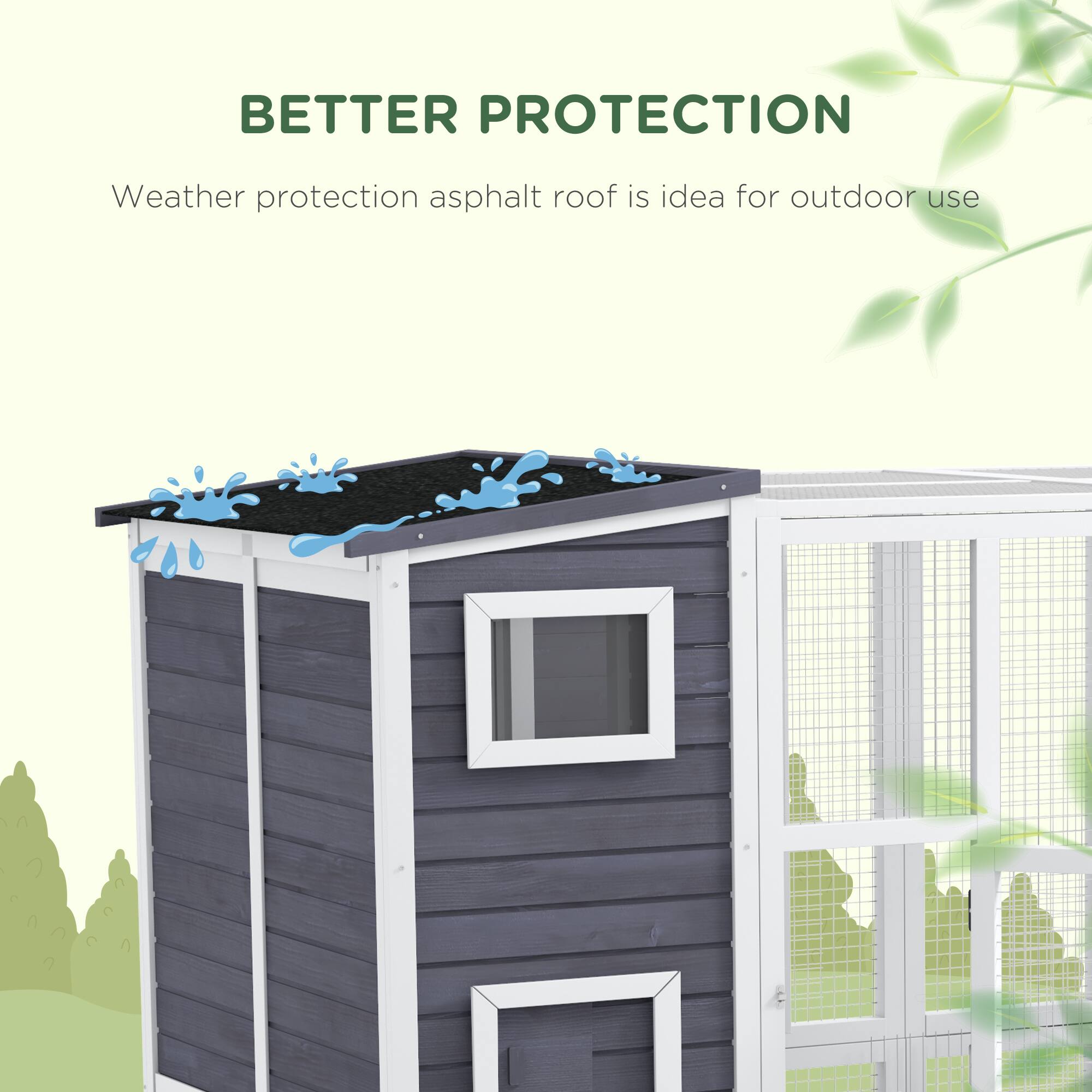 BETTER PROTECTION

Weather protection asphalt roof is ideal for outdoor use