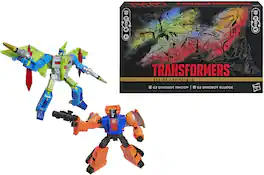 Hasbro - Collectibles - Transformers - Age of the Primes - G2 Dinobots Swoop & Sludge Converting - COLLECTIBLES - Multicolor